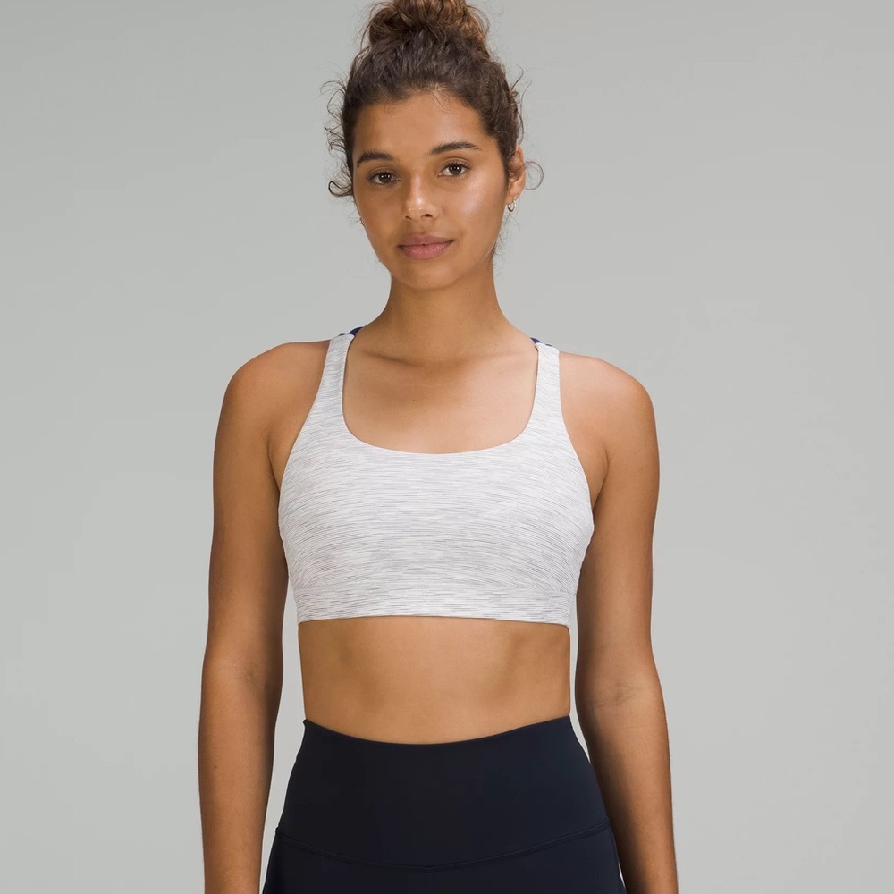 Lululemon Striped Sports Bra